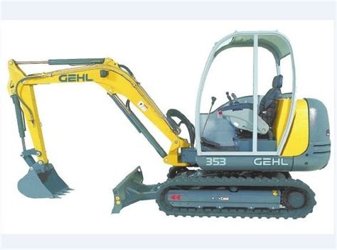 gehl 353 mini excavator for sale|gehl parts manuals.